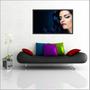 Imagem de Quadro Decorativo Maquiagem Salão De Beleza Fashion Hair Com Moldura 1 metro x 60 cm TT6