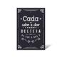 Imagem de Quadro Decorativo MDF 3mm 20x28,5 cm Frases - Tudo em Caixa