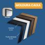 Imagem de Quadro Decorativo Modelo Barro com 2 Telas 50x75 e 60x90 de Parede para Sala Quarto Escritório