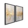Imagem de Quadro Decorativo Modelo Rústico com 2 Telas de Parede para Sala Quarto Escritório 60cm X 90cm Sem Vidro
