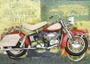 Imagem de Quadro Decorativo Modelo Vintage Motocicleta