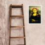 Imagem de Quadro Decorativo Mona Lisa Fiona 33x24cm - com vidro