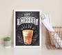 Imagem de Quadro Decorativo More Coffee Please 45X34Cm