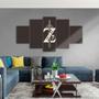 Imagem de Quadro Decorativo Mosaico MDF Zelda Logo 115x60cm