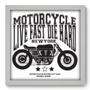 Imagem de Quadro Decorativo - Motorcycle - 33cm x 33cm - 188qddb