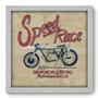 Imagem de Quadro Decorativo - Motorcycle - 33cm x 33cm - 189qddb