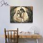 Imagem de Quadro Decorativo Natal Cristão Presépio Maria José Jesus Decoração Natalina
