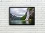Imagem de Quadro Decorativo Natureza Paisagem Cachoeira Salas Quartos Escritório Com Moldura RC138