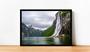 Imagem de Quadro Decorativo Natureza Paisagem Cachoeira Salas Quartos Escritório Com Moldura RC138
