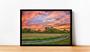 Imagem de Quadro Decorativo Natureza Paisagem Campos Salas Quartos Escritório Com Moldura RC130