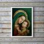 Imagem de Quadro Decorativo Nossa Senhora Do BomConselho 24x18cm - com vidro