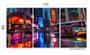 Imagem de Quadro Decorativo Nova York Chuva 120x60