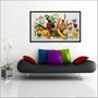 Imagem de Quadro Decorativo Nutricionista Nutrição Consultórios Com Moldura 1 metro x 60 cm TT06