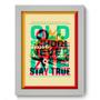 Imagem de Quadro Decorativo - Old School - 19cm x 25cm - 102qdgb