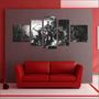 Imagem de Quadro Decorativo Os Vingadores Salas Quartos 5 Peças TT4