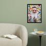 Imagem de Quadro Decorativo Padrinho Sebastião 33X24Cm - Com Vidro
