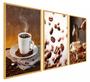 Imagem de Quadro Decorativo Painel Mosaico Café Xicara"