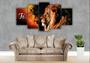 Imagem de Quadro Decorativo Painel Mosaico jesus fe "