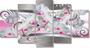 Quadro Decorativo Painel Orquídeas Luxo Diamante Branca Lilás" - iron tech Imagem de Quadro Decorativo Painel Orquídeas Luxo Diamante Branca Lilás"