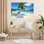 Imagem de Quadro Decorativo Paisagem Decoração Sala Borda Infinita Tela Canvas 55cm X 90cm