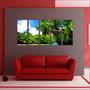 Imagem de Quadro Decorativo Paisagens Praia Mar Coqueiros 5 Peças GG4