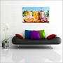 Imagem de Quadro Decorativo Para Cozinhas Suco Frutas Banana Gourmet Mercados Decorações Moldura Branca Q01