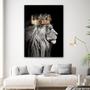 Imagem de Quadro Decorativo para Sala QuartoRei Leão luxo King Coroa 130x90