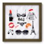 Imagem de Quadro Decorativo - Paris - 33cm x 33cm - 162qdmm