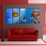 Imagem de Quadro Decorativo Peixes Aquários  Decorações Salas 5 Peças GG1