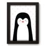 Imagem de Quadro Decorativo - Pinguim - 19cm x 25cm - 097qdip