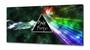 Imagem de Quadro Decorativo Pink Floyd Logo em Tecido Canvas 130x60