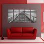 Imagem de Quadro Decorativo Ponte Mar Preto e Branco Decoração Interiores