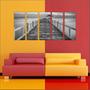 Imagem de Quadro Decorativo Ponte Mar Preto e Branco Decoração Interiores