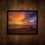 Imagem de Quadro Decorativo Por Do Sol Na Praia- Horizontal 24X18Cm