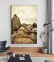 Quadro decorativo Praia de Pedras. - 4lGaleria Imagem de Quadro decorativo Praia de Pedras.