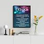 Imagem de Quadro Decorativo Princípios do Reiki 33x24cm - com vidro
