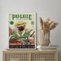 Imagem de Quadro Decorativo Puggie Garden 24x18cm