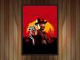 Imagem de Quadro Decorativo Red Dead Redemption Games Jogos Moldura 01