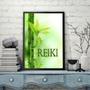 Imagem de Quadro Decorativo Reiki - Bambu Chinês 24x18cm - com vidro