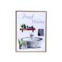 Imagem de Quadro Decorativo Relax Time Placa Banheiro Lavabo 20x15cm