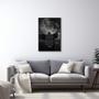 Imagem de Quadro Decorativo Religioso Bíblia Salmo 91 com 1 Tela 50x75 60x90 e 80x120 de Parede para Sala Quarto Hall