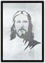 Imagem de Quadro Decorativo Religioso Jesus Cristo Cristianismo Catolicismo Com Moldura RC084