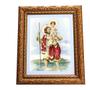 Imagem de Quadro Decorativo Religioso São Cristóvão A3 Luxo Premium