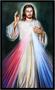 Imagem de Quadro Decorativo Religiosos Jesus Cristo Misericordioso Católico Espiritualidade Com Moldura RC004