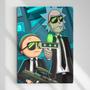 Imagem de Quadro Decorativo Rick & Morty MIB Mdf 27x20cm