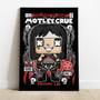 Imagem de Quadro Decorativo Rock  MDF 3mm 20x28,5 cm - Motley Crue