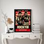 Imagem de Quadro Decorativo Rocky Balboa III 24x18cm - Moldura Branca