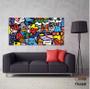 Imagem de Quadro Decorativo Romero Brito 120x60 Sala Quarto