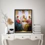 Imagem de Quadro Decorativo Sacro Santos Arcanjos 33x24cm - com vidro