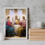 Imagem de Quadro Decorativo Sacro Santos Arcanjos 45x34cm - com vidro